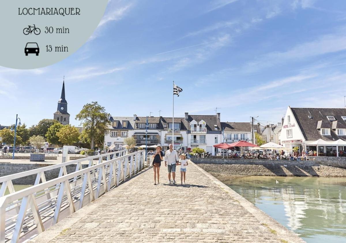 La Trinité-sur-Mer Ty Malauna Jacuzzi מראה חיצוני תמונה